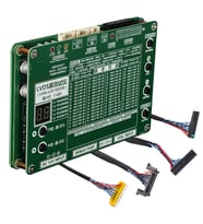 LVDS LCD TESTER T-60S LCD/LED TV PANEL TEST CİHAZI + 9 PARÇA KABLO
