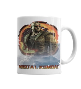 Jason Voorhees Mortal Kombat Game Kupa Bardak Porselen