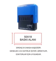 Sırdaş 912 Kişiye Özel Şirket Kaşesi