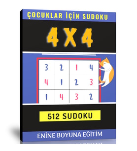 Çocuklar İçin Sudoku Kitap Seti