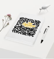 BK Gift Kişiye Özel Sınıf Öğretmeni Temalı Beyaz Defter Kalem Hediye Seti - 3