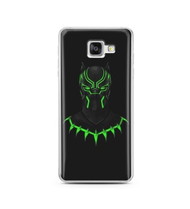 Black Panter Tasarım Süper Şeffaf Silikon Telefon Kılıfı Samsung A5 (2016)