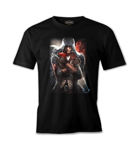 Assassin's Creed - Arno 2 Siyah Erkek Tshirt