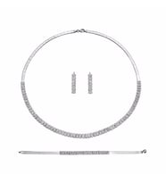 Dolunay Beyaz Altın Set 27,00 Gram 14 Ayar Altın (Sarı)
