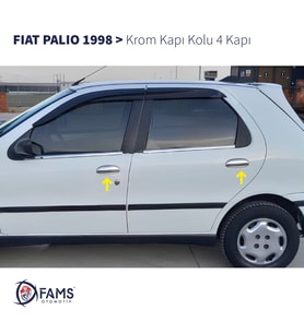 Fiat Palio Krom Kapı Kolu 4 kapı 1998 Üzeri P. Çelik