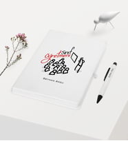 BK Gift Kişiye Özel Sınıf Öğretmeni Temalı Beyaz Defter Kalem Hediye Seti - 2