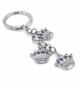 KRALİÇE TACI TAŞLI SALLANTILI METAL ANAHTARLIK KC867