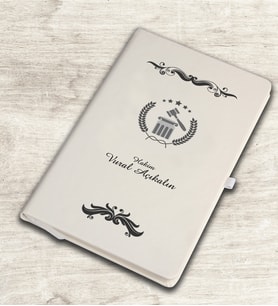 Kişiye Özel Mesleki Hakim Temalı Defter 81337
