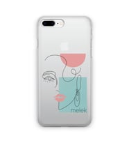 Silüet Kız Tasarımlı Kişiye Özel Telefon Kılıfı (Tüm Telefon Modelleri Mevcuttur.)