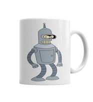 Bender Futurama Kupa Bardak Porselen