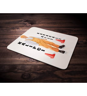 Kişiye Özel Kalıpçı Tasarımlı Mouse Pad (Renksiz)