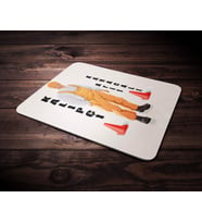 Kişiye Özel Kalıpçı Tasarımlı Mouse Pad (Renksiz)