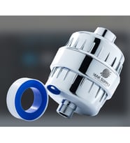 MAK SUPPLY Duş Filtresi, Duş Arıtma cihazı (Krom)