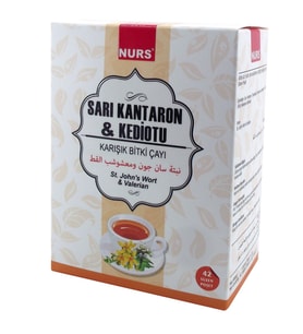 Sarı Kantaron & Kediotu K.Bitki 42 Li Süz.Poşet