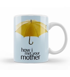How I Met Your Mother 01 Kupa Bardak Porselen