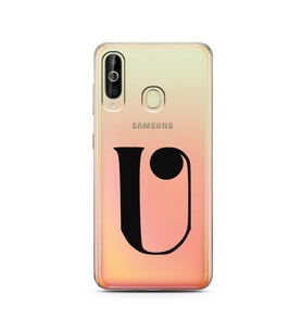 Samsung A60 Harf Tasarımlı Telefon Kılıfı U-Harfi 