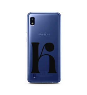 Samsung A10 Harf Tasarımlı Telefon Kılıfı K-Harfi 