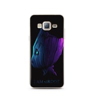 Baby Groot Tasarım Süper Şeffaf Silikon Telefon Kılıfı Samsung J3 (2016)