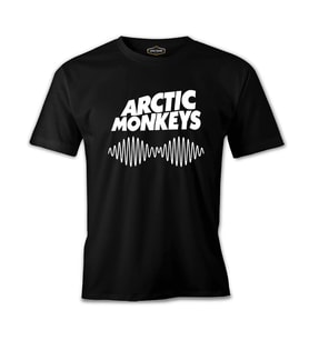 Arctic Monkeys - White Siyah Erkek Tshirt