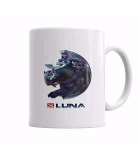 Luna  Dota 2 Kupa Bardak Porselen