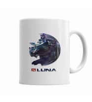 Luna  Dota 2 Kupa Bardak Porselen