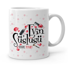 BK Gift Kişiye Özel Evin Süslüsü Beyaz Kupa Bardak  4