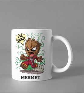 Marvel Groot Kupası Kişiye Özel