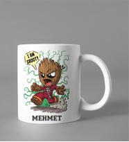 Marvel Groot Kupası Kişiye Özel