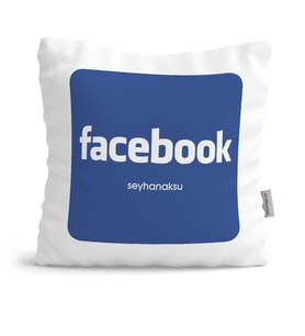 BK Gift Kişiye Özel Facebook  Yastık  1