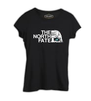 The North Fate Siyah Kadın Tshirt
