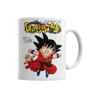 Goku Dragon Ball  Kupa Bardak Porselen