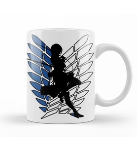 Attack On Titan  Mikasa Kupa Bardak Porselen