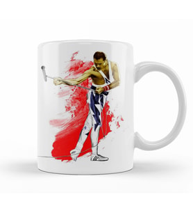 Freddie    Mercury    Kupa Bardak Porselen