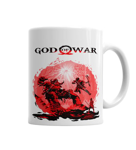God of  War Kupa Bardak Porselen