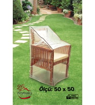 HOMAKS Sandalye koruma örtüsü 50 (50x50 h:90) (Renksiz)