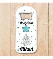 Yıldız Balon Ve Fil Temalı Uzun (dik ) Açacak Magnet