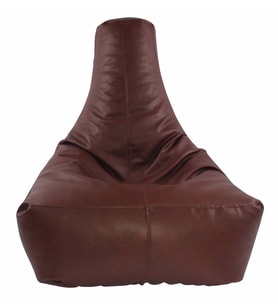 Kare Deri Armut Koltuk Kahve 85*68*28 cm