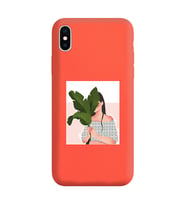 Turuncu Lansman Telefon Kılıfı Iphone XS