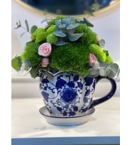Bleu Blanc Saksı