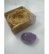 AMETİST TAŞI BİBLO/ HAM DOĞALTAŞ BİBLO (35-40 gr)