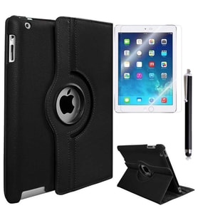 Apple iPad Mini 5 Zore Dönebilen Standlı Tablet Kılıfı (Siyah)