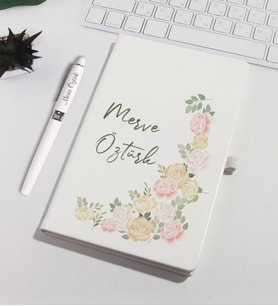 Kişiye Özel Defter Kalem Set 93139