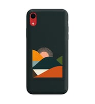 Siyah Lansman Telefon Kılıfı Iphone XR