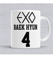 Exo Baekhyun Kupa Bardak  Porselen