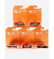 Hot Wheels 53rd Anniversary Orange and Blue Series 5 Araçlık Set