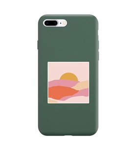 Koyu Yeşil Lansman Telefon Kılıfı Iphone 7 Plus