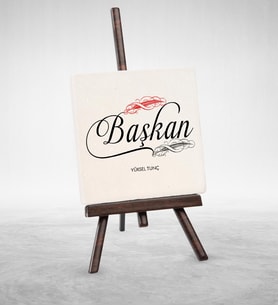 BK Gift Kişiye Özel Mesleki Başkan Şovaleli Doğal Taş  1