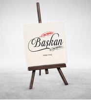 BK Gift Kişiye Özel Mesleki Başkan Şovaleli Doğal Taş  1