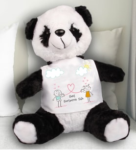 Kişiye Özel Seni Seviyorum Temalı Peluş Panda 23cm 81895