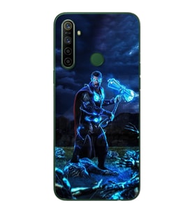 Thor Tasarım Süper Şeffaf Silikon Telefon Kılıfı Oppo Realmi 5i